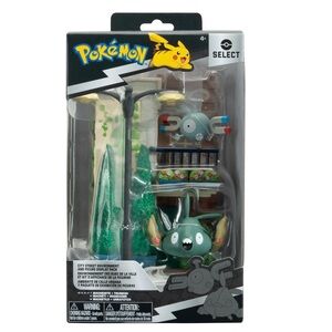 POKÉMON Urban Environment-Multi-Tiered Display Set Battle Figures. NEW